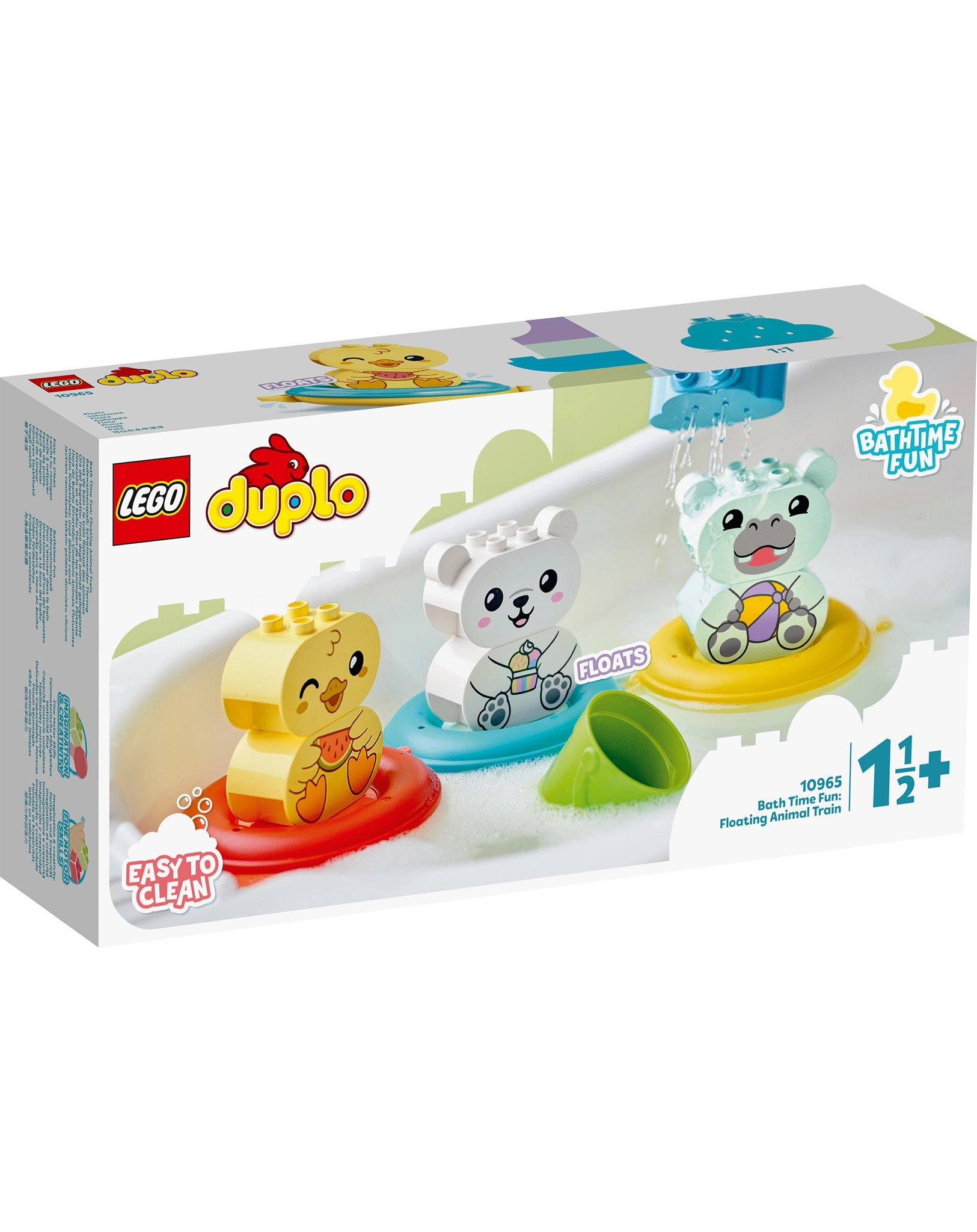 LEGO® DUPLO 10965 Badewannenspaß: Schwimmender Tierzug