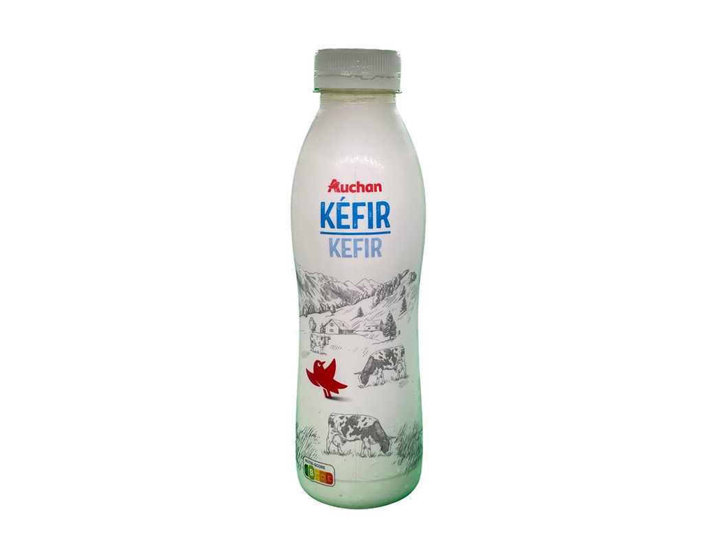 KEFIR LIQUIDO AUCHAN NATURAL 500G