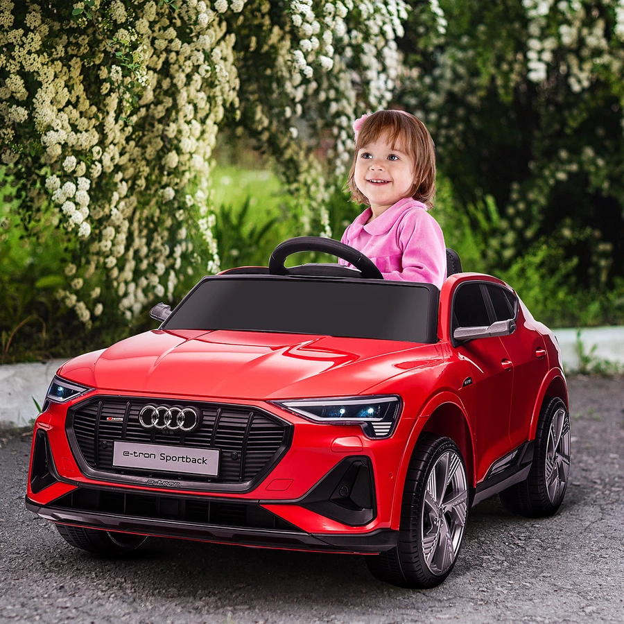 HOMCOM Kinderfahrzeuge mit Fernsteuerung rot