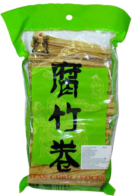 Double Dragon Gedroogde Tofu (Stokjes) 300g