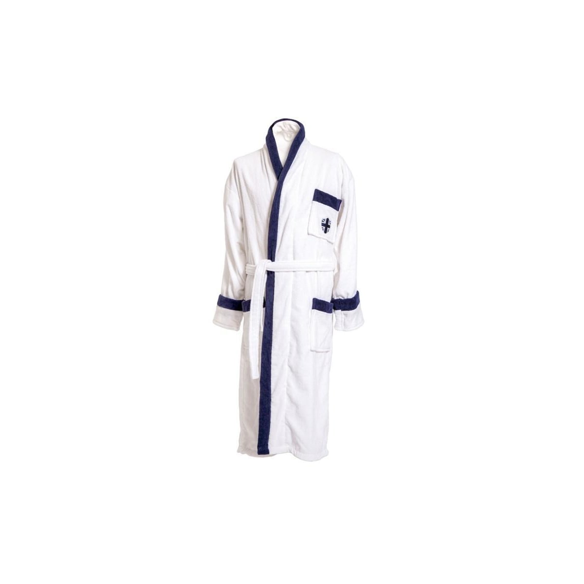 Lord Nelson Victory Velour Robe Vit S/M