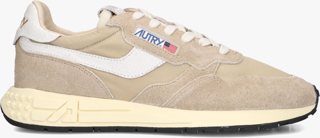 beige autry lage sneakers reelwind low man