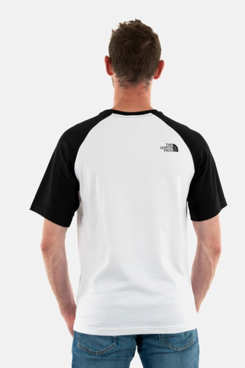 Tee shirt the north face raglan easy fn41 white