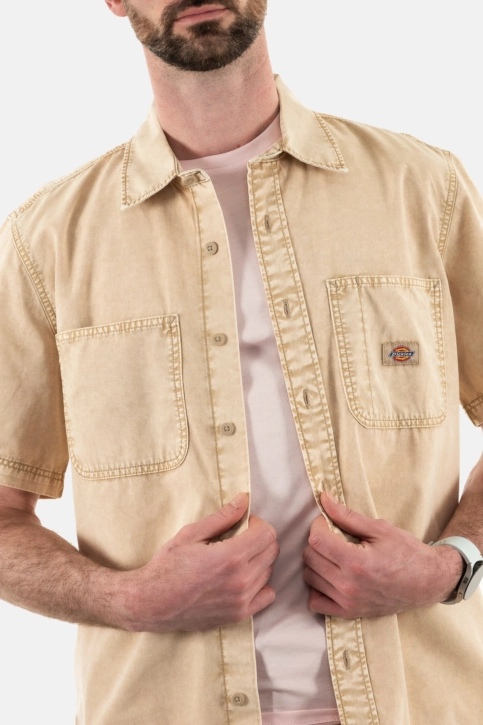 Chemise manches courtes dickies newington j491 dble dye/acd s
