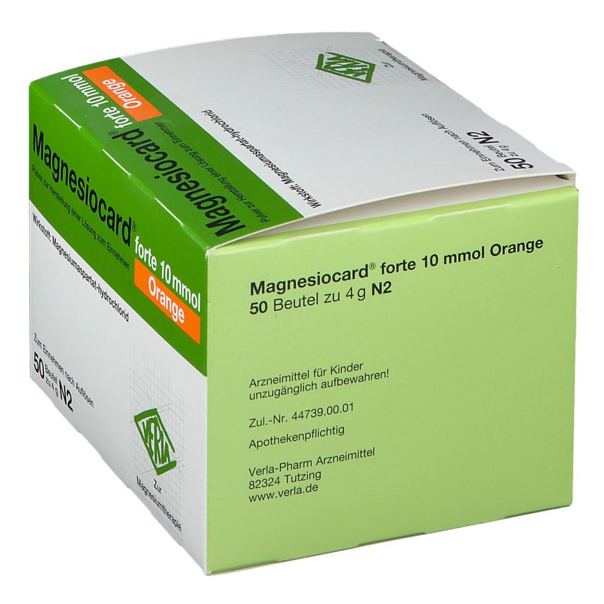 Magnesiocard forte 10mmol Orange Pulver