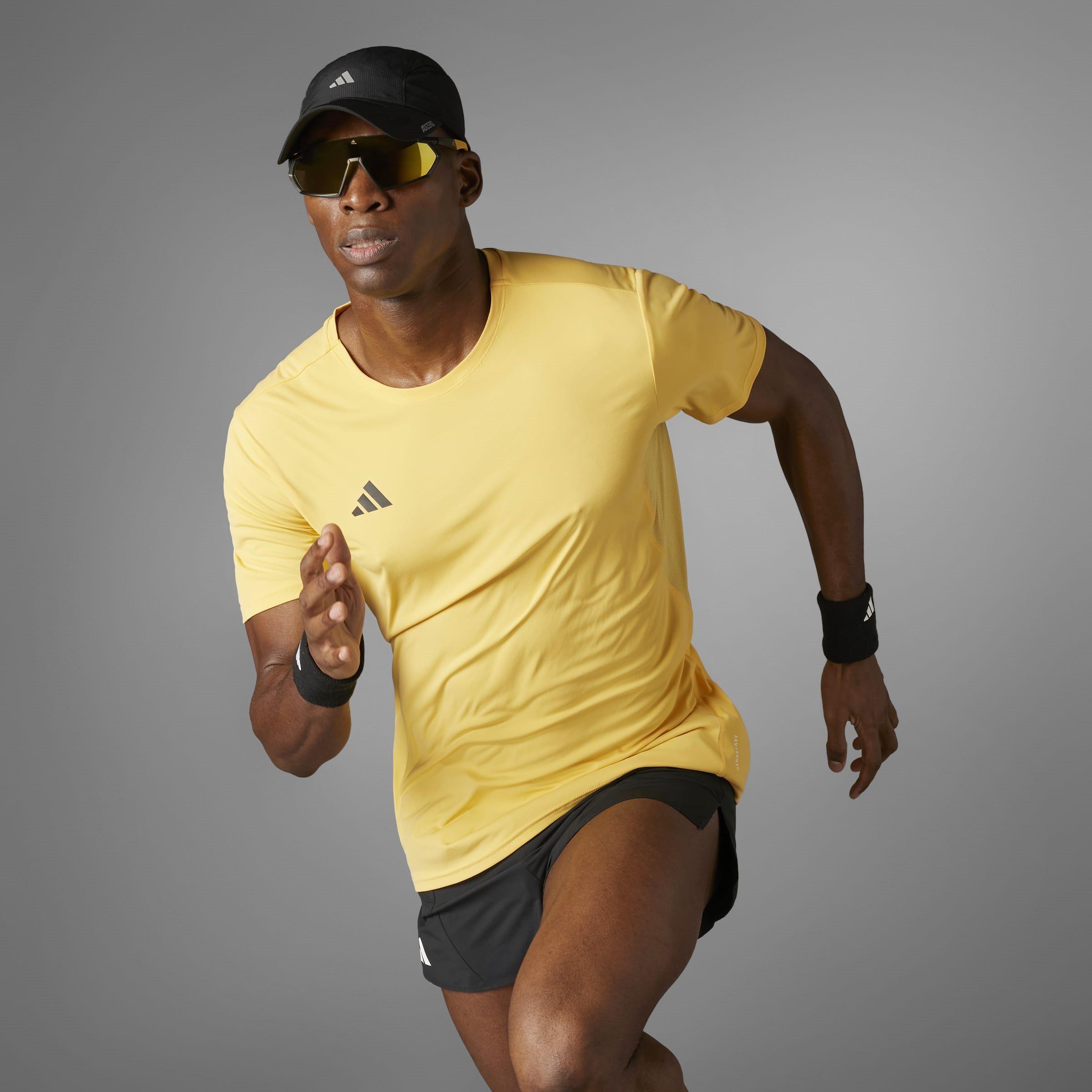 adidas Adizero Essentials Running T Shirt Mens
