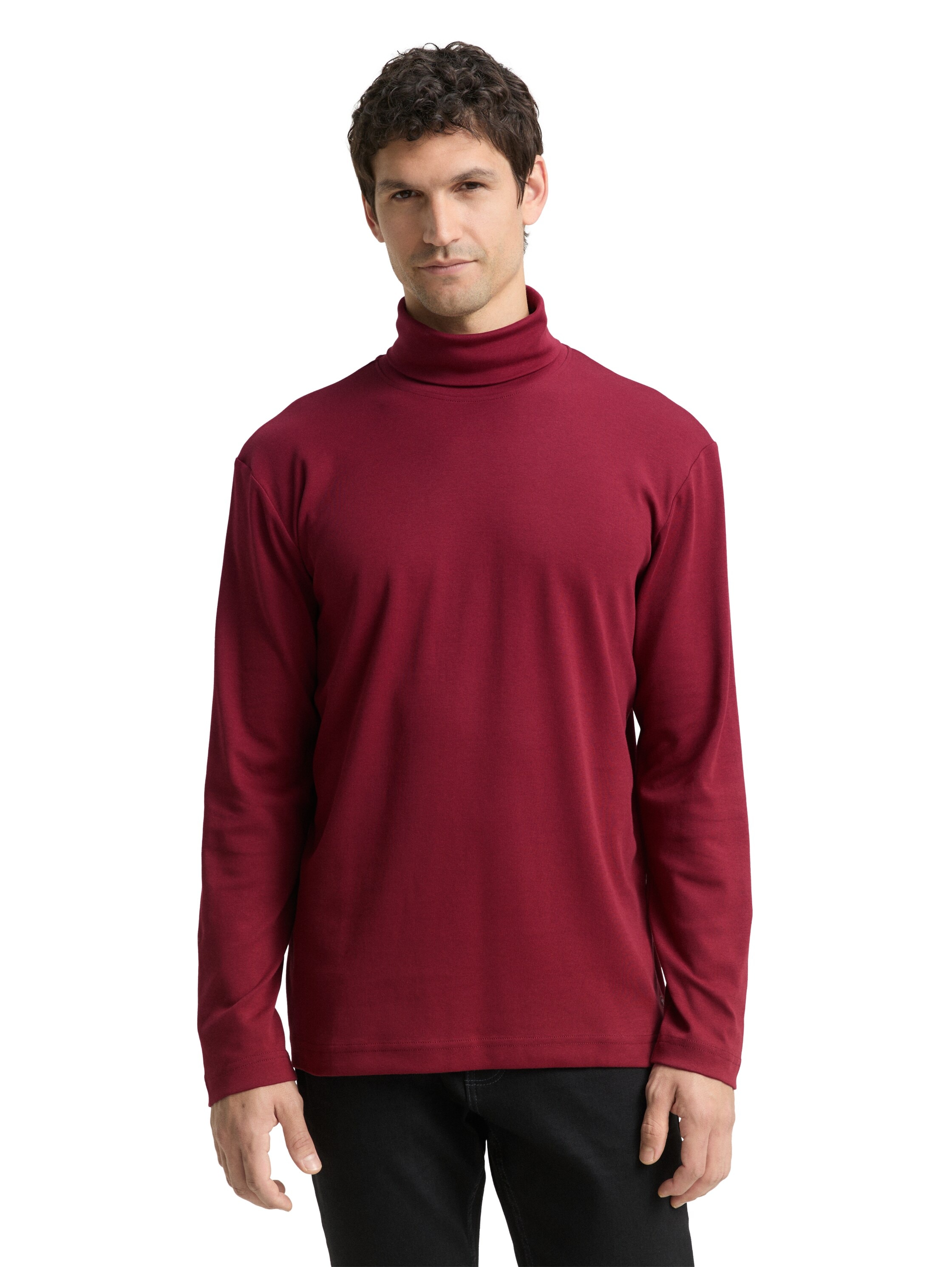 TOM TAILOR Langarmshirt , mit Rollkragen