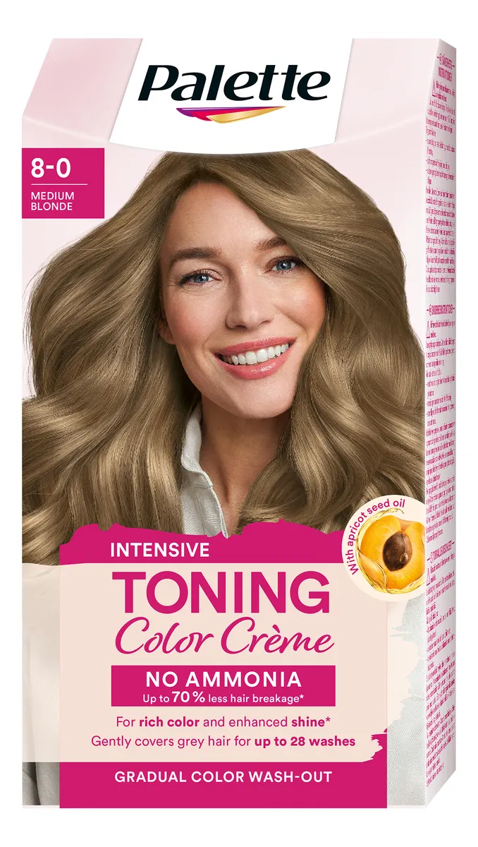 Schwarzkopf Palette Toning 8-0 Medium Blonde - 1 stk.