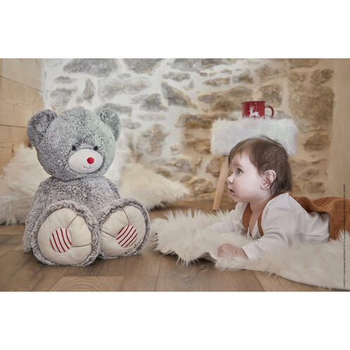 Ours Prestige 55 cm Gris - KALOO