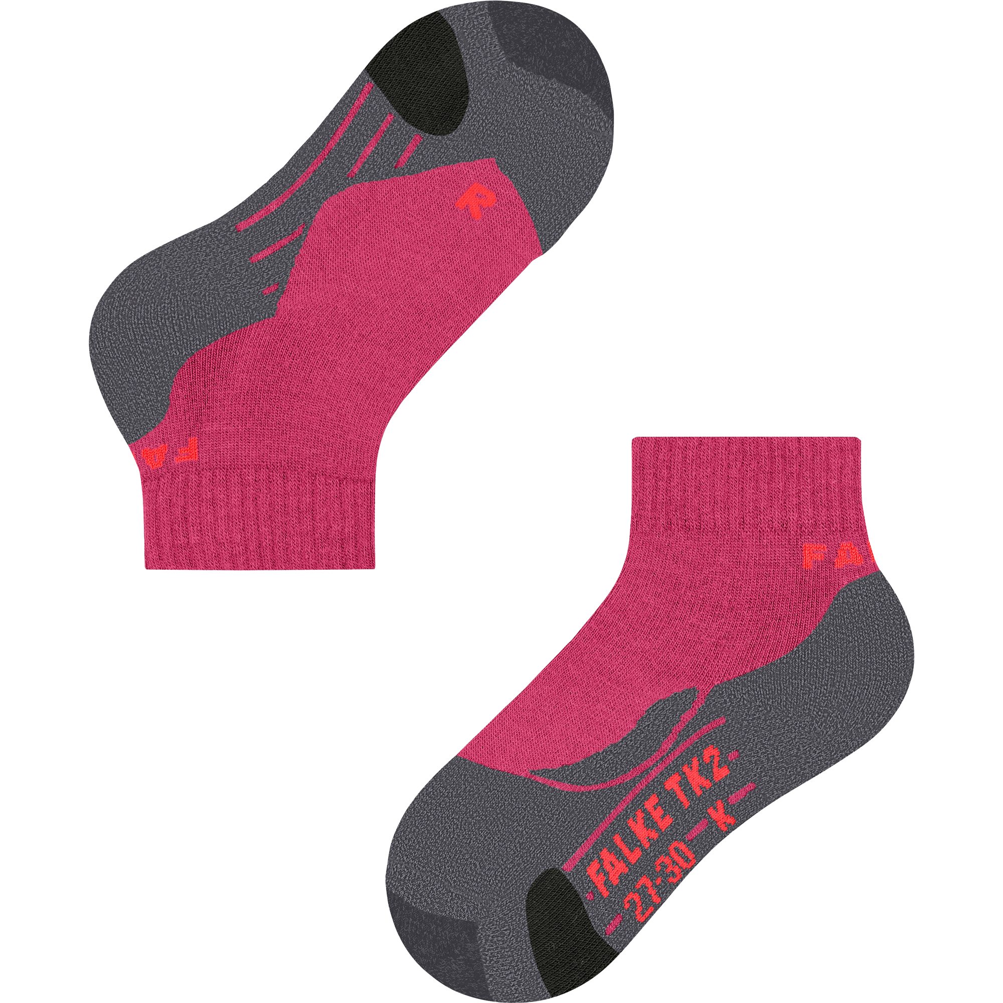 Falke TK2 Short Wandersocken Kinder rose