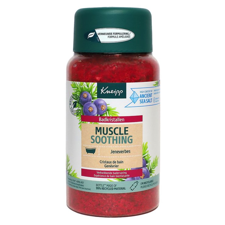 Muscle Soothing cristaux de bain genévrier 600g