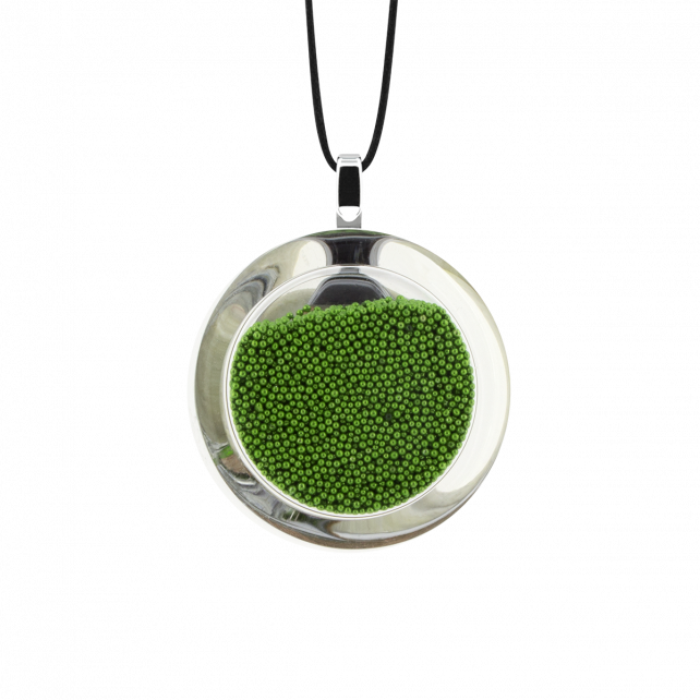 Pendentif en verre soufflé - Cachou Mini Billes