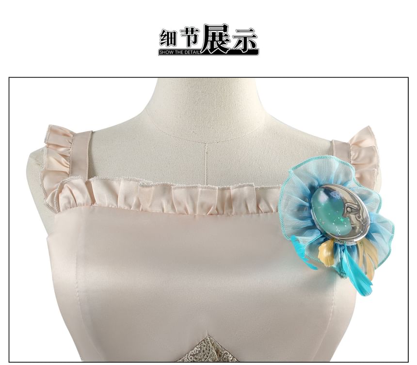 Bloomsoon - Identiteit V Margaretha Zelle Cosplay Kostuumset