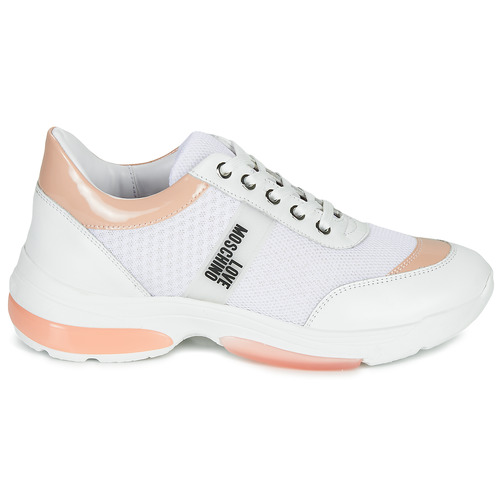 Love Moschino - RUNNINLOVE Blanco / Rosa
