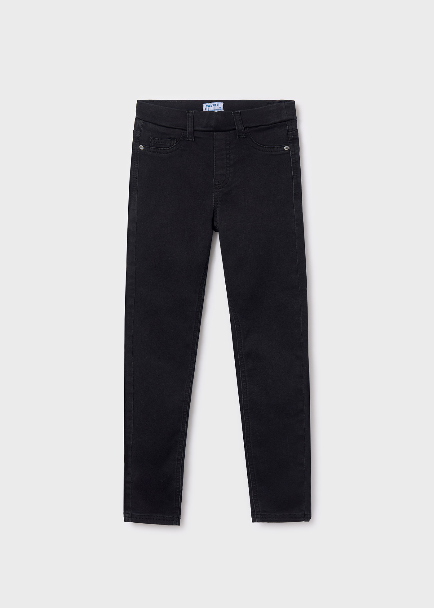 Calça jegging feminina com lavagem ecológica
