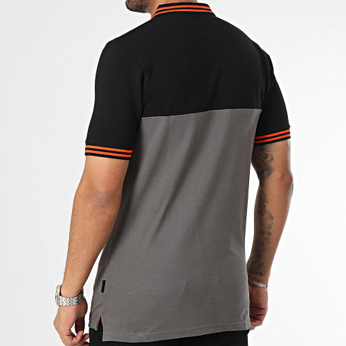 Polo Manches Courtes Brentio SXT19204 Noir Gris