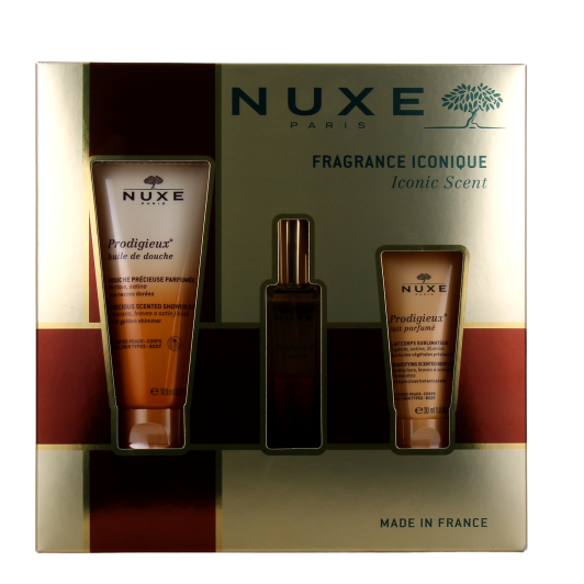 Nuxe coffret Fragrance Iconique : gamme Prodigieux - Idée cadeau