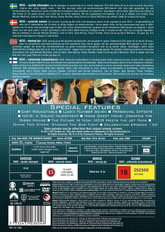 NCIS - Sæson 7 - DVD