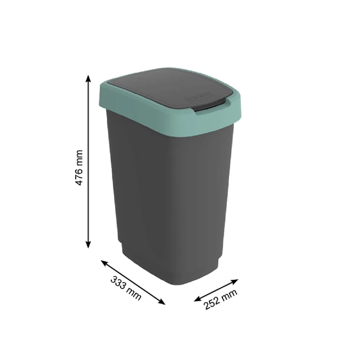 Rotho Twist Noir/Vert