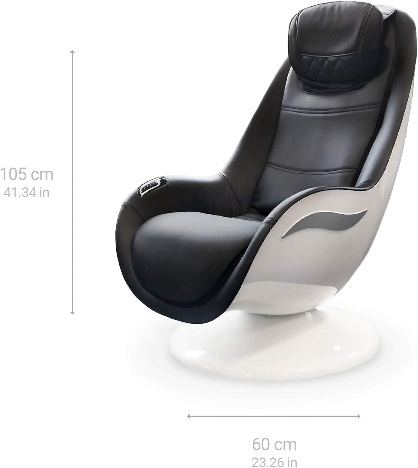 medisana RS 650 Lounge Chair, sill&oacute;n de masaje con 6 tipos de masaje diferentes y masaje cervical, masaje sueco con 3 niveles de intensidad y conexi&oacute;n de carga USB