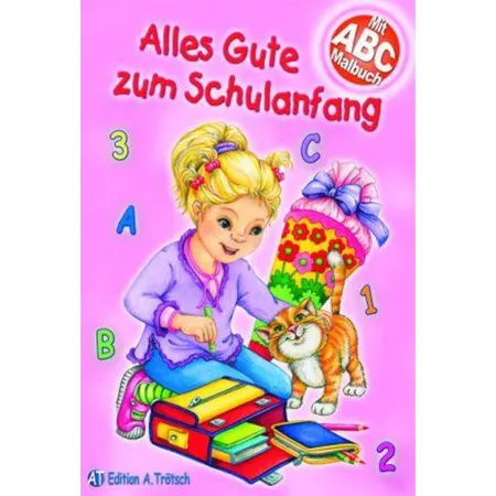 Trötsch Glückwunschbücher Zum Schulanfang, 1 Stück, 2-fach sortiert