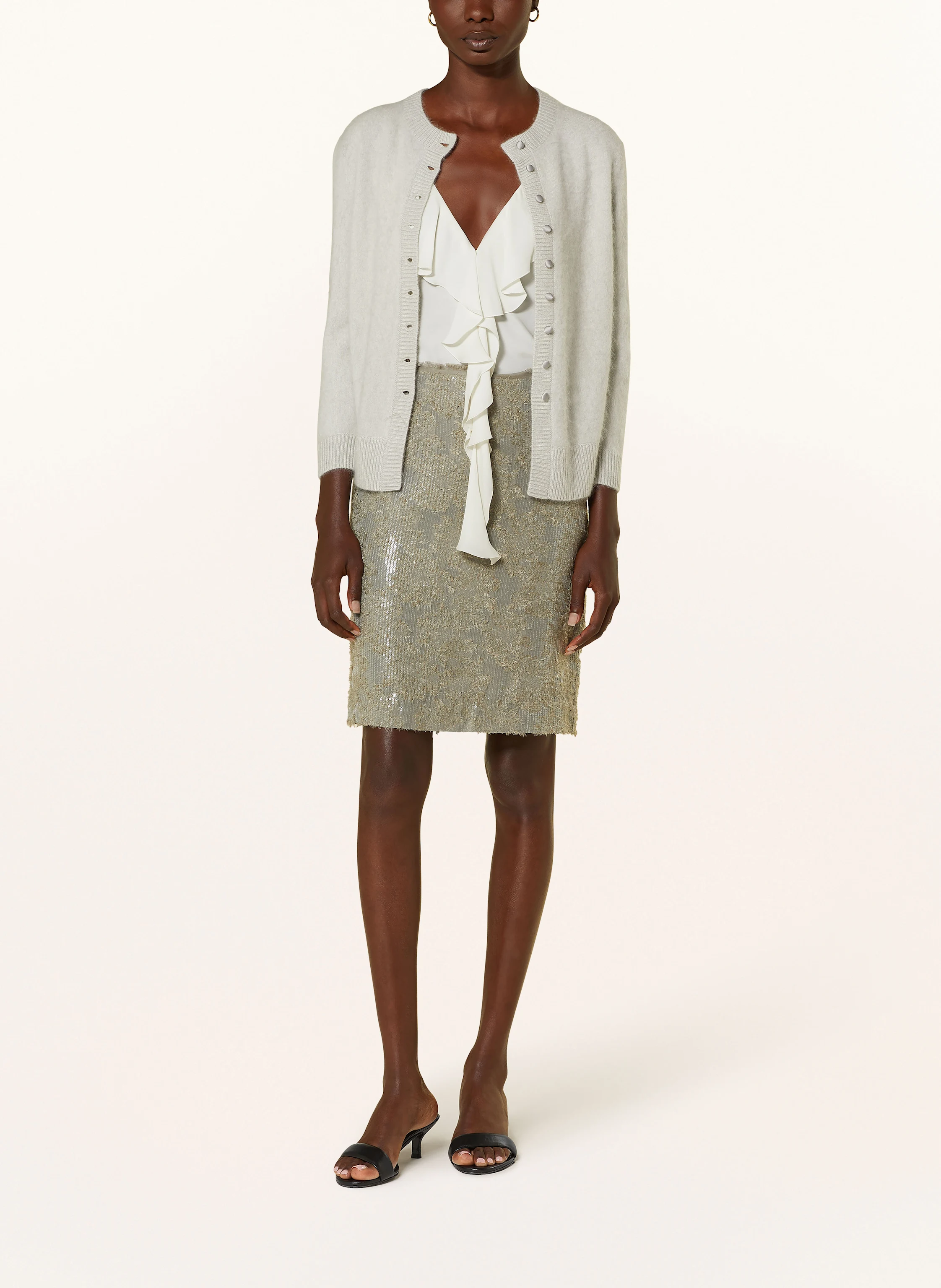 DOROTHEE SCHUMACHER Rock SEQUIN STATEMENT mit Pailletten