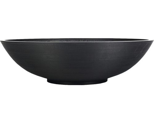 Lafiora Liam plantenbak Ø 60 cm H 16,5 cm antraciet