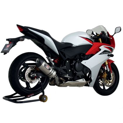 Silencieux Yoshimura R77-S Métal Magic embout Carbone - Noir