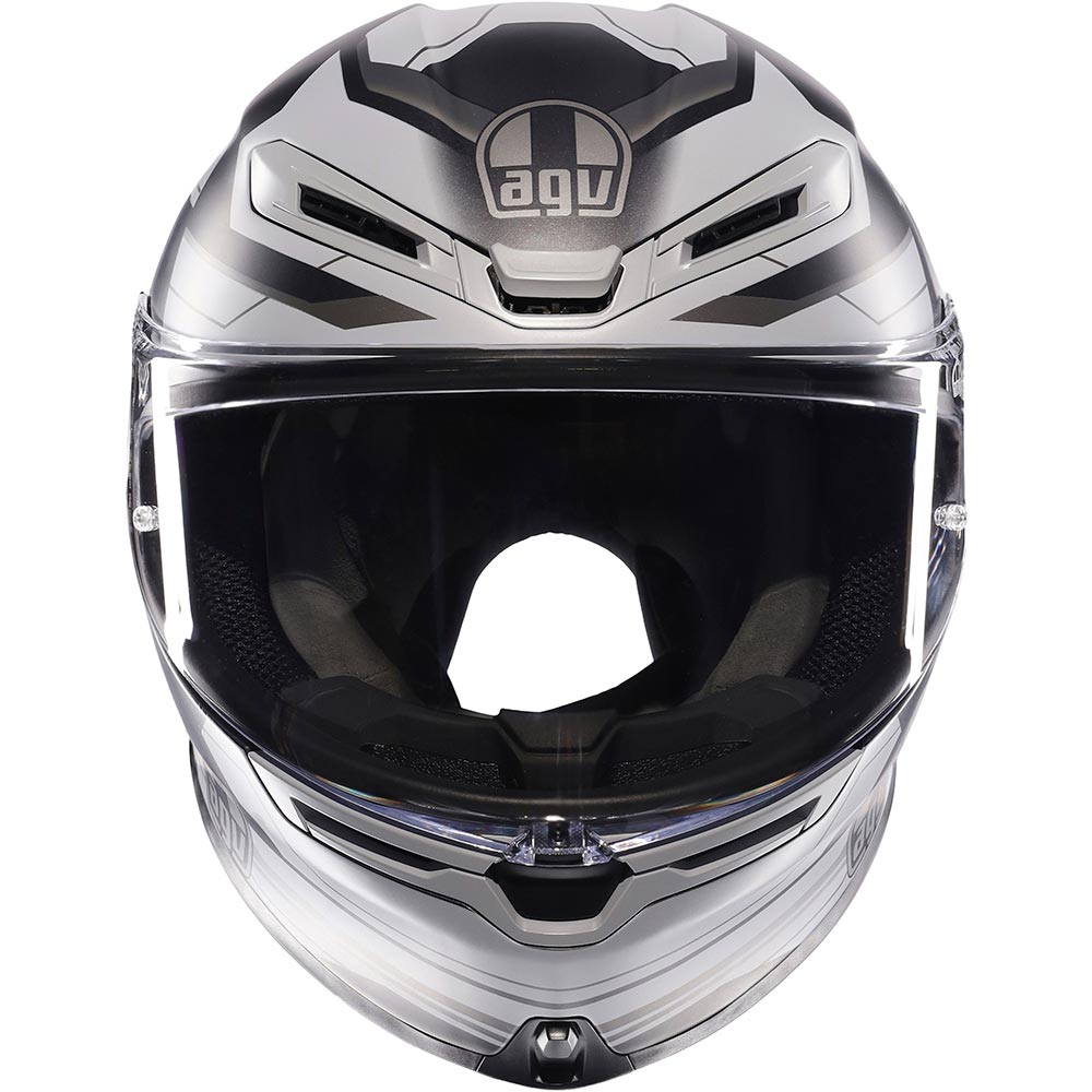 AGV - Casque K6 S Ultrasonic Gris / Noir / Mat