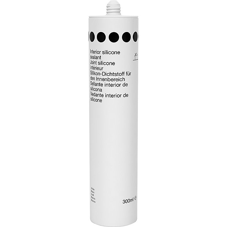 Mastic silicone intérieur blanc 300ml