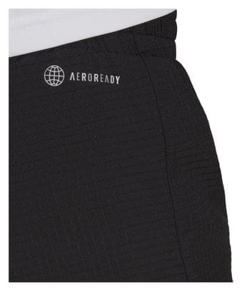Short Femme adidas Performance Run Fast 3in Noir