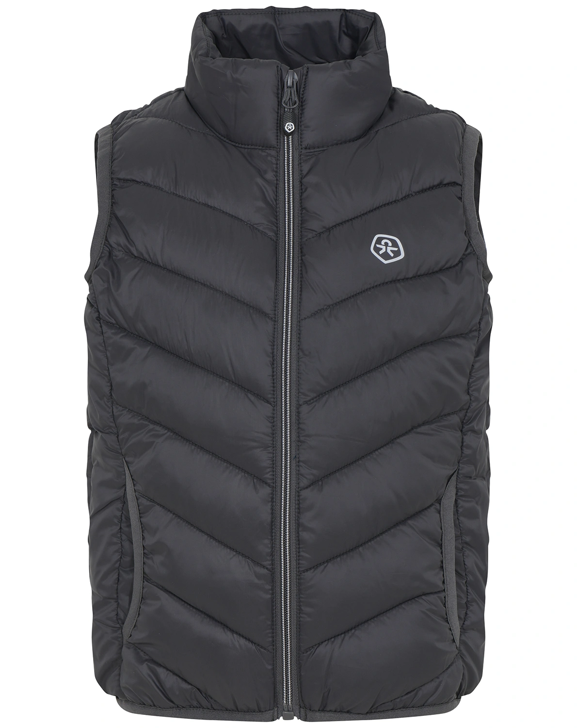 Stepp-Weste PACK in schwarz-grau