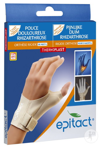 Epitact Orthèse Rigide De Nuit Pouce Douloureux Main Droite Taille S 1 Pièce