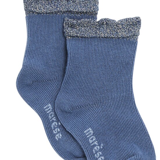 Bleu Ballerine Lot de 2 chaussettes   de               Marèse