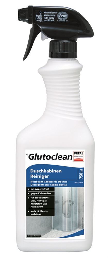 GLUTOCLEAN Duschkabinen Reiniger<br>750 ml, Flasche