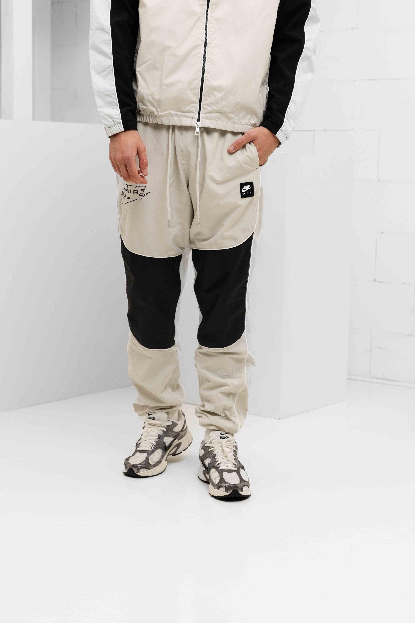 Nike Air Full-Zip Trainingspak Heren Beige