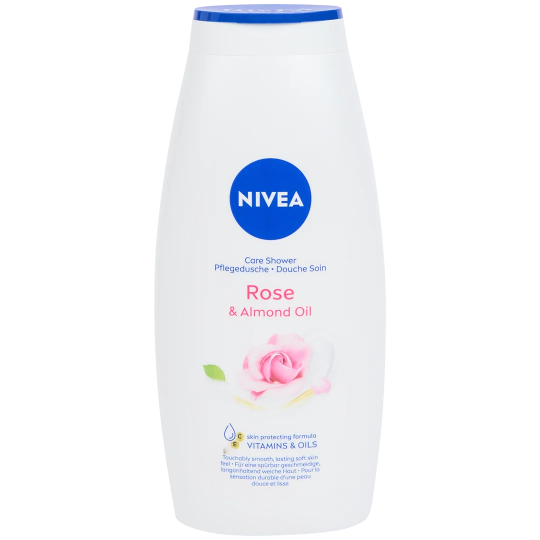 Nivea bad- en douchecrème Rose & Almond Oil 750 ml