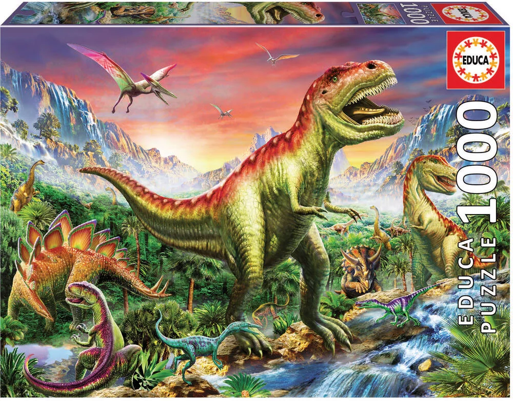 PUZZLE FORET JURASSIQUE 1000 PIECES