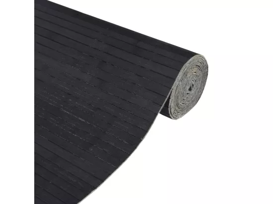 Cloison de séparation gris 165x600 cm bambou