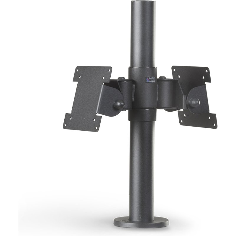 Ergonomic Solutions SpacePole POS SPV1103-FX-02 accessoire de système de paiement en point de vente Monture POS Noir Métal 75 x 75 mm 100 x 100 mm