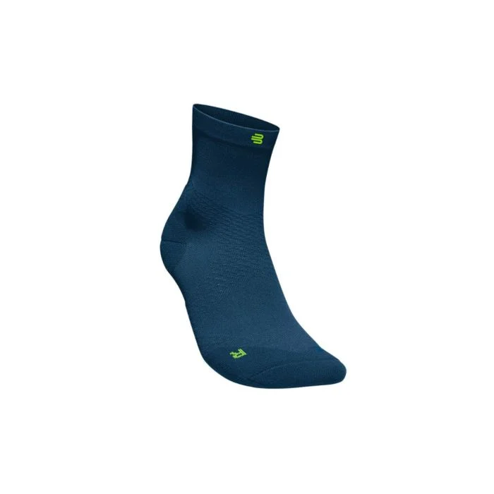 Bauerfeind Unisex Strømper Ultralight Compression Socks Mid Cut Blå
