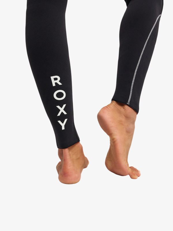4/3 Elite Xtra Stretch Combinaison de surf zip poitrine Noir Femme