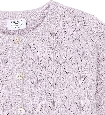 Hust and Claire Cardigan - Strick - Ziel - Lavender