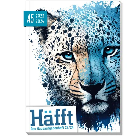Häfft Verlag Häfft – Das Hausaufgabenheft! 23/24A5, 1 Stück, 4-fach sortiert