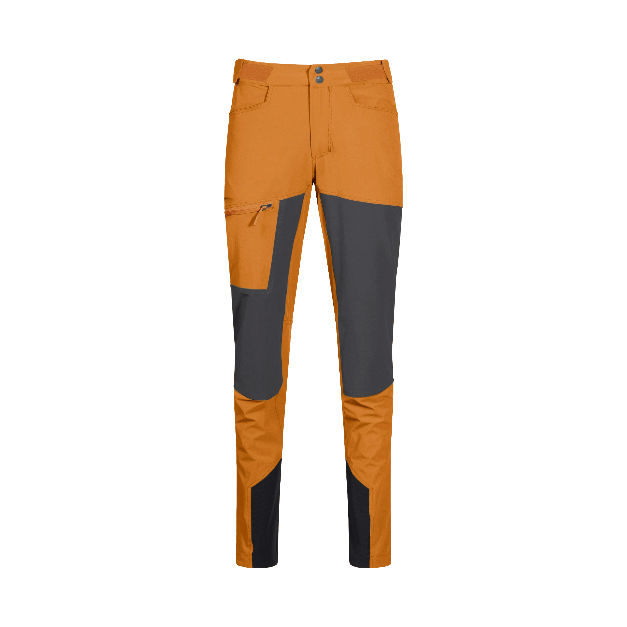 Cecilie Mountain Softshell Pants Cloudberry Yellow / Solid Dark Grey