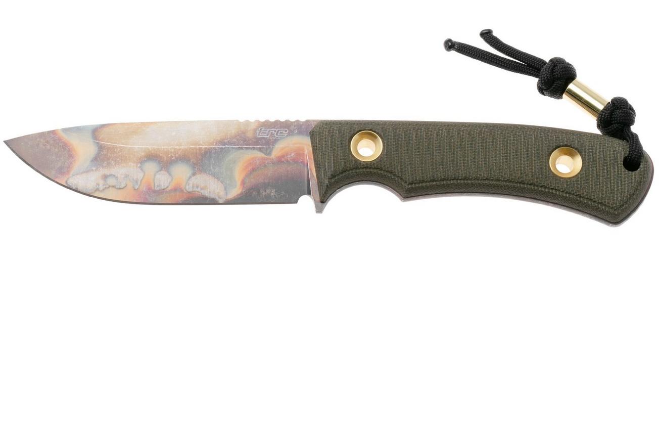 TRC Knives Polheim PLH-APO-GCM, Apocalyptic CPM MagnaCut, Green Canvas Micarta, Knivesandtools Exclusive, survivalmes