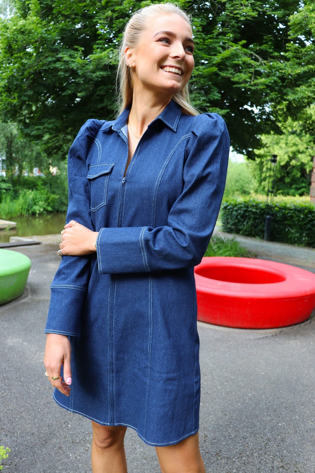 Liberte Asta-V-Neck Dress