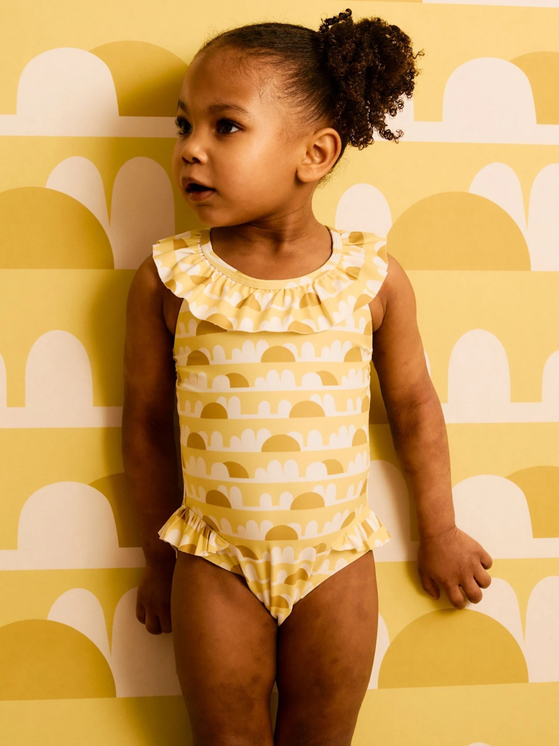 KIDLY Frilled Swimsuit