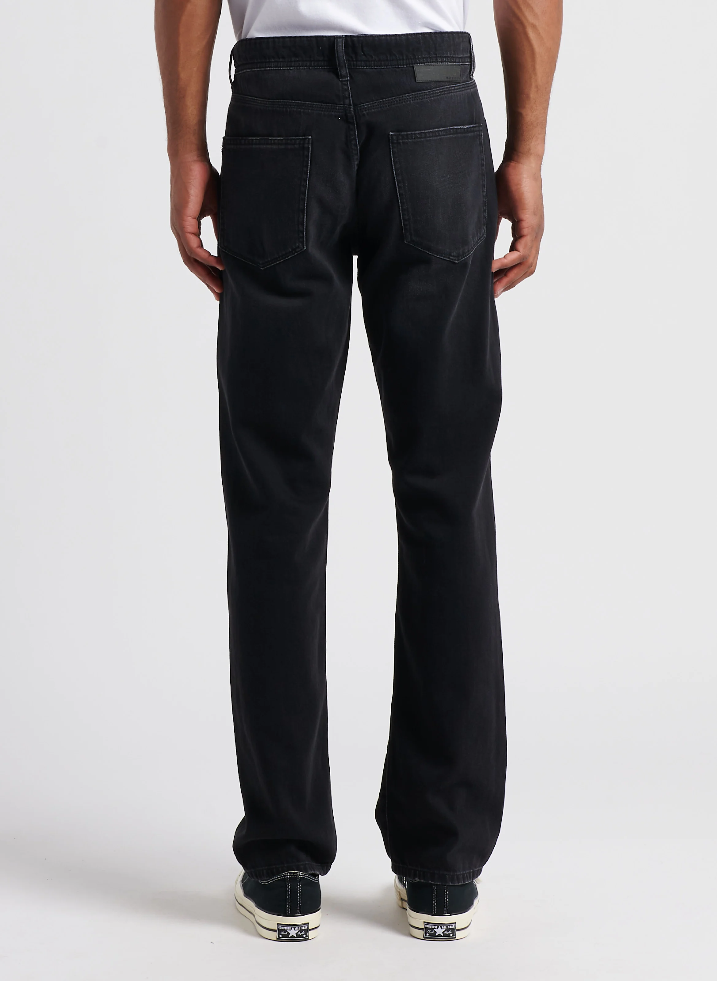 Jean regular-fit en coton | Noir
