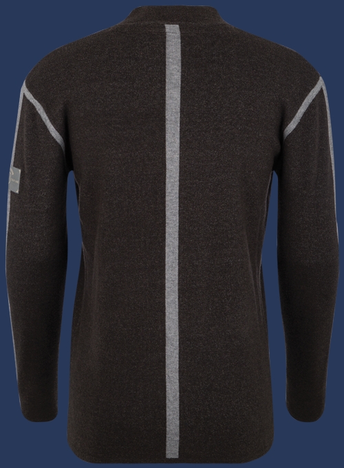 Herren Pullover 011 KoNitH, Anthracite/Ashgrey